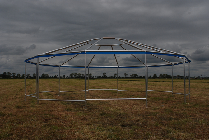 Gelast aluminium frame